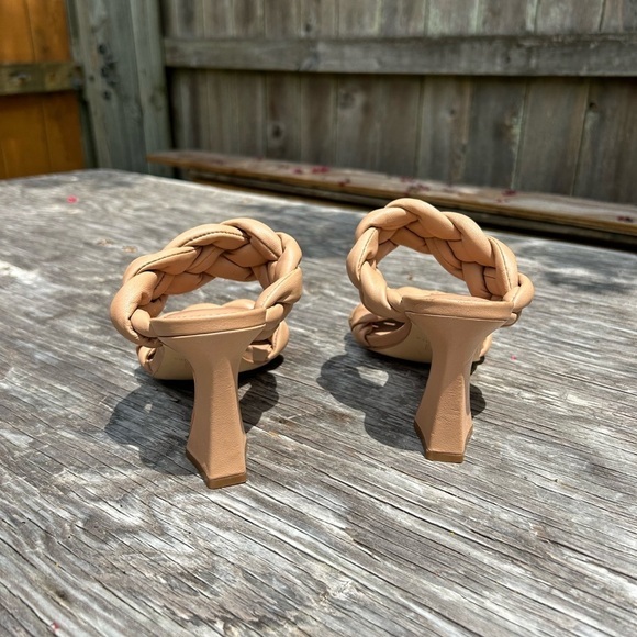 Marc Fisher Womens Hammy Faux Leather Square Toe Block Heel Shoe size 6.5 - Picture 5 of 6